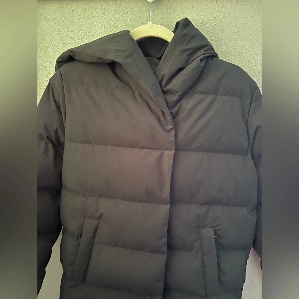 Frank And Oak Women's Highland Midi Length Puffer Coat Size XS New